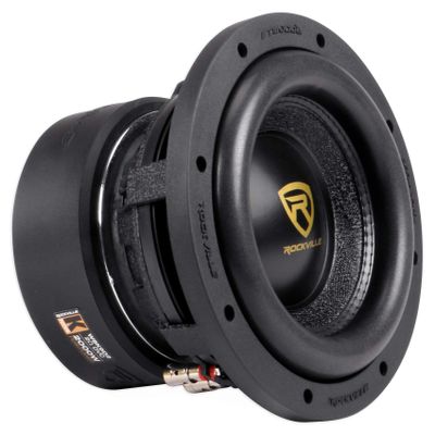 Rockville W8K9D2 8" Inch 2000W Car Audio Subwoofer Dual 2-OHM Sub CEA Compliant