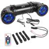 BELVA BPS6RGB UTV/ATV Weatherproof Sound System Dual 6.5 Speakers with 1 Tweeters, Built-in Amplifier, Bluetooth, Aux-in, Multi Color Illumination, Wireless Remote, Easy Installation view 1