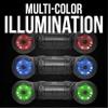 BELVA BPS6RGB UTV/ATV Weatherproof Sound System Dual 6.5 Speakers with 1 Tweeters, Built-in Amplifier, Bluetooth, Aux-in, Multi Color Illumination, Wireless Remote, Easy Installation view 3