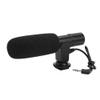 Camera Microphone, Lightweight Portable Condenser Microphone with Windsheid for Camera Camcorder view 1