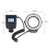 Andoer HD-130 Macro LED Ring Flash Light with LCD Display,Power Control,3 Flash Diffusers and 8 Adapter Rings for Canon Nikon Panasonic and Other DSLR Cameras view 4