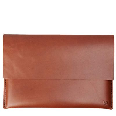Capra Leather Microsoft Surface Case for Men, Light Brown Surface Book 2 15" Sleeve, Travel Laptop Sleeve Bag, Protective Microsoft Folio Cover. Mens Gift