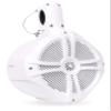 BELVA BWT8LED 600W Peak (300W RMS) 8" White Marine Tower Speakers with Multi-Color LED Lighting and Remote for Boats/ATV/UTV/Motorcycles/SxS/Golf Cart view 2