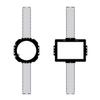 Focal KIMO16 100 ICLCR5 brkt mounting bracket view 1