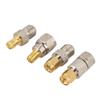 F to SMA Adapter Coaxial Connector, Brass Plated RF Adapter for Ham Radio CB Radio DAB Antenna 4 Pack view 3