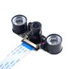 HiLetgo Raspberry Pi Camera 5MP OV5647 Adjustable-Focus Webcam Night Vision Camera Module Video 1080p for Raspberry-pi 2 Raspberry-pi 3 Model B Model B+ with Case view 2
