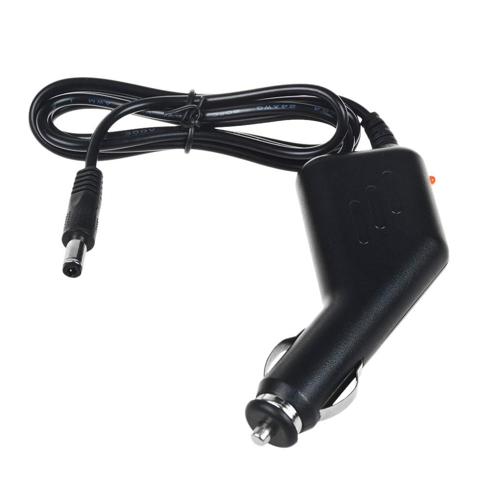 SLLEA DC Car Charger Vehicle Power Adapter Compatible with Holux GPSmile 52 Voice GPS Navigation