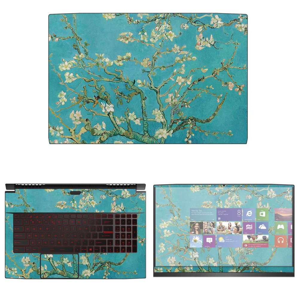 Decalrus - Protective Decal Geometric Skin Sticker for MSI GF75 Thin 9SC (17.3" Screen) case Cover wrap MSgf75thin-230