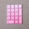17 Keys Numeric Keypad PBT Dyeing Sublimation Numpad Keycaps OEM for Cherry MX Gaming Mechanical Keyboard (Top Printed-Pink Gradient) view 1