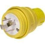 26W75, Conn Power PL 3Power/1Ground POS ST Cable Mount 4 Terminal 1 Port Watertite