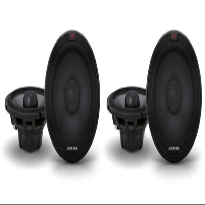 Alpine (4) R-S65.2 300 Watt 6.5" Car Audio Coaxial 2-Way Speakers