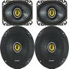 KICKER Speaker Package of 2 Items: CS Series Two 6.5" Coaxial Speakers 4-Ohm & Two 4"x6" Coaxial Speakers 4-Ohm - 1x 46CSC654, 1x 46CSC464 view 1