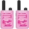 Cobra HE150 P - Kid Friendly Walkie Talkies - 16-Mile Range, 2 Channels Two-Way Radio Set, Pink, (2-Pack) view 1