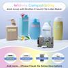 Freshworld Replace for Brother Ptouch 12mm 0.47 Laminated TZ Colored Refills Tape Black on Clear/Purple/Blue/Pink/Yellow/Green, Compatible with Brother PTouch Label Maker PT-D210 D220 H110 D400 view 2
