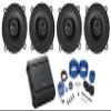(4) Alpine S-S50 170w 5.25" 5 1/4" Car Speakers+Alpine 4-Ch Amplifier+Wire Kit view 1