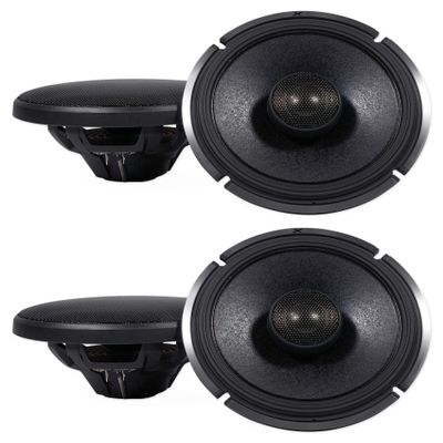 Alpine X-Series 6.5 Inch 330 Watt Coaxial 2-Way Car Audio Speakers 4-Pack, Two Pairs Included| X-S65
