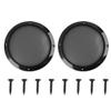 X AUTOHAUX 2pcs Grill Cover 8inch Mesh Protector Car Speaker Woofer Subwoofer Grill Black view 1