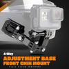 Action Pro Rust-Resistant J-Hook Buckle Mount Kit | 4-Way Adjustable Vertical Surface Mount with Long Thumb Screws | Compatible with GoPro Hero 135, DJI Osmo Action, Insta360 Action Cameras view 2