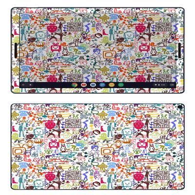 Decalrus - Protective Decal Skin Skins Sticker for The Google Pixel Slate (12.3" Screen) Tablet case Cover wrap GOpixelSlate_12-13