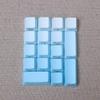 17 Keys Numeric Keypad PBT Dyeing Sublimation Numpad Keycaps OEM for Cherry MX Gaming Mechanical Keyboard (Side Printed-Blue Gradient) view 1