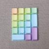 17 Keys Numeric Keypad PBT Dyeing Sublimation Numpad Keycaps OEM for Cherry MX Gaming Mechanical Keyboard (Side Printed-Rainbow) view 1