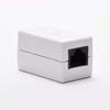 FireFold Cat6 RJ45 Coupler, White view 1