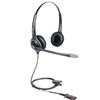 VoiceJoy Binaural Headset with Noise Cancelling Microphone with QD(Quick Disconnect),Compatible and Plantronics QD Quick Disconnect Connector view 1