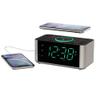 Emerson ER100202 Smartset Dual Alarm Clock Radio with USB Port and QI Wireless Phone Charger with Bluetooth, All Qi Compatible Phones view 1