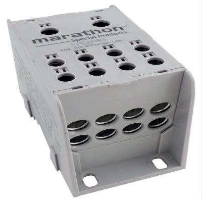 MARATHON SPECIAL PRODUCTS EPBAP84 14AWG; Rated Current:760A; Rated Voltage:600V; NO. of Poles:2 Pole; LINE Side Connections PER Pole:2; LINE Side Connection Method:Screw; Wire Size MAX:4AWG;