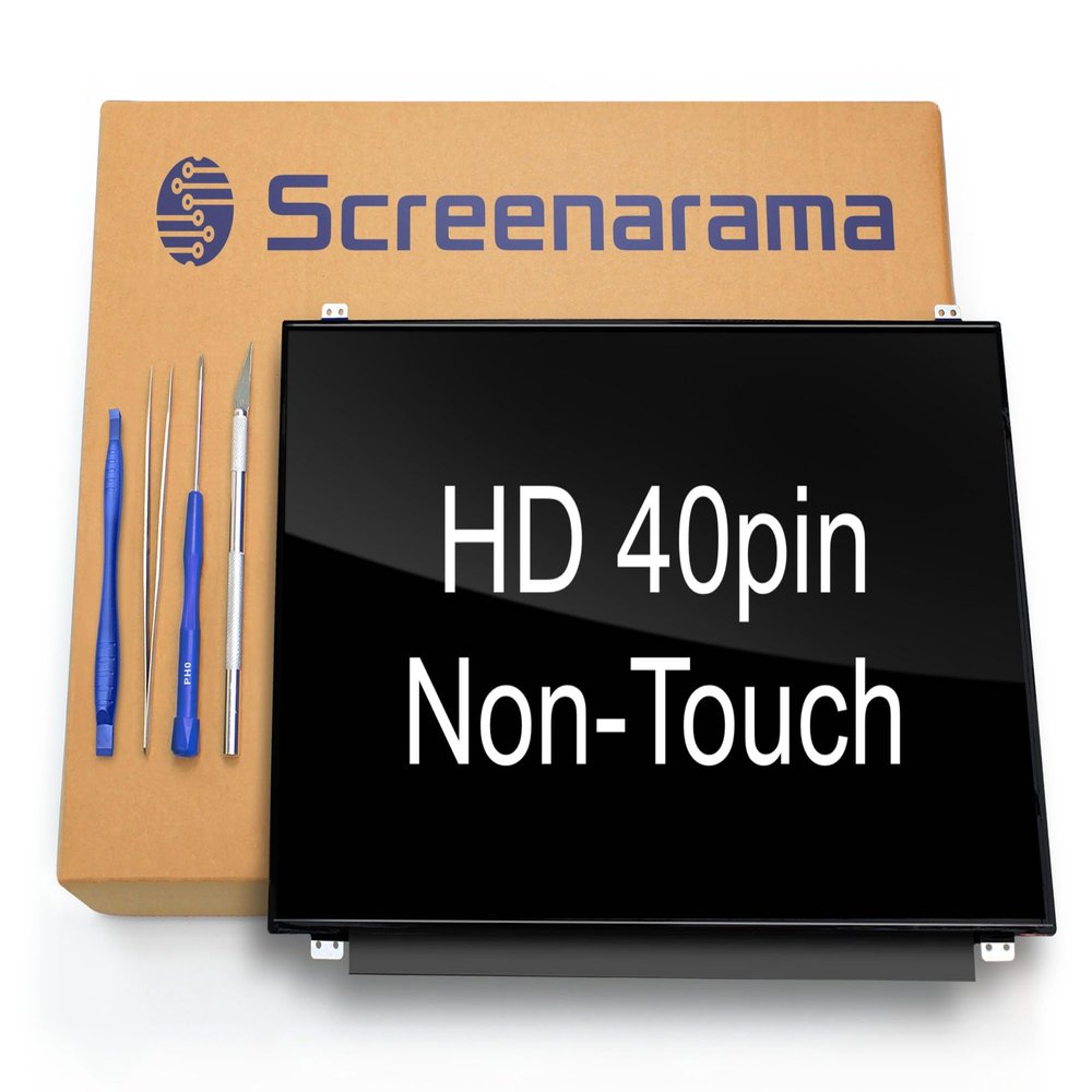 SCREENARAMA New Screen Replacement for LTN140AT27-H01, HD 1366x768, Glossy, LCD LED Display with Tools