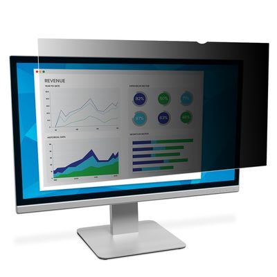 3M Privacy Filter for 19.0 Inch Standard Monitor, Reversible Gloss/Matte, Reduces Blue Light, Screen Protection, 16:9 Aspect Ratio (PF190C4B)