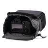 Padded DSLR/SLR Camera, Portable Insert Partition Camera Handbag Shockproof Protective Case Carrying Pouch for DSLR Camera/Lens(Gray) view 3
