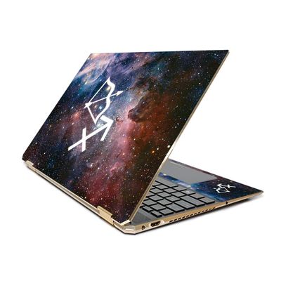 MightySkins Skin Compatible with HP Spectre x360 15.6" Gem-Cut (2019) - Sagittarius | Protective, Durable, and Unique Vinyl Decal wrap Cover | Easy to Apply| Made in The USA