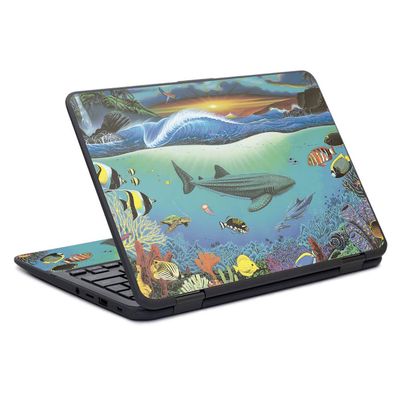 MightySkins Skin Compatible with HP Chromebook x360 11" G11 (2017) - Sea Dreams | Protective, Durable, and Unique Vinyl Decal wrap Cover | Easy to Apply, Remove, and Change Styles | Made in The USA