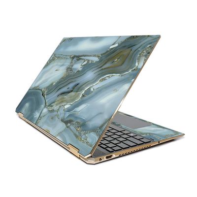 MightySkins Skin Compatible with HP Spectre x360 15.6" Gem-Cut (2019) - Crystal Rock | Protective, Durable, and Unique Vinyl Decal wrap Cover | Easy to Apply| Made in The USA