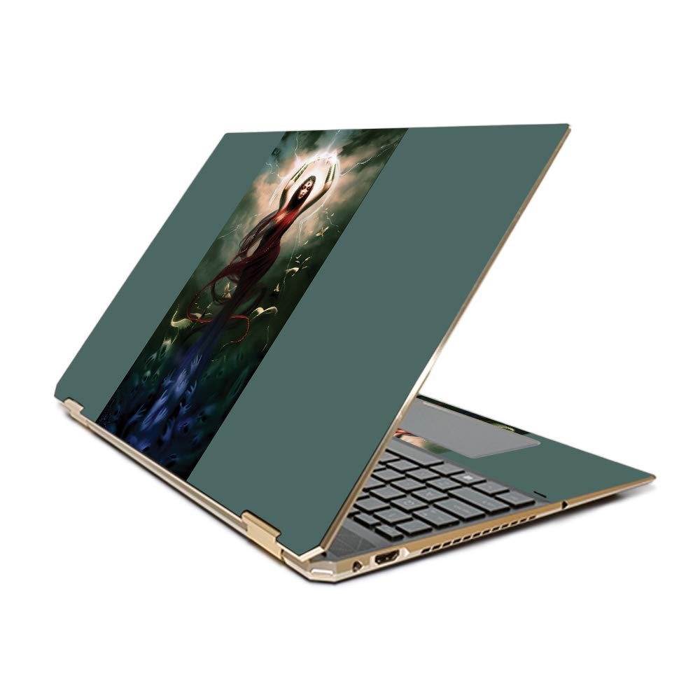 MightySkins Skin Compatible with HP Spectre x360 15.6" Gem-Cut (2019) - Mercy | Protective, Durable, and Unique Vinyl Decal wrap Cover | Easy to Apply, Remove, and Change Styles | Made in The USA