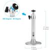 MvToe Mini Projector Mount Ceiling Wall Bracket Holder Compatible with DBPOWER, TMY, DRJ, CiBest, QKK, PVO, VANKYO, FANGOR, Anker and Most Other Mini Projector(175mm, Silver) view 4