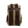 Allacki Waterproof Shock-Resistant Canvas Camera Bag Retro Style Travel Backpack (Khaki) view 3