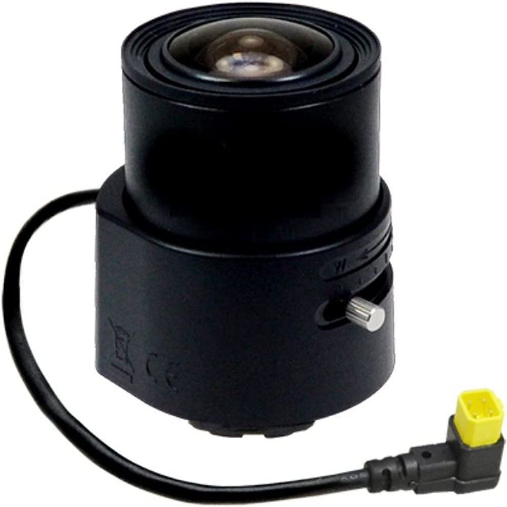 ACTi PLEN-2206 Vari-Focal f2.8-8.5mm, P Iris, F1.2 Aperture, Manual Focus, 1/1.8" Sensor, Day/Night, Megapixel, CS Mount Lens for use with Box Cameras