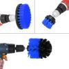 Mekas Solutions Drillbrush Tub Shower Bathroom Surfaces Tile Brush Power Grout Scrub Clean Scrubber wheel Cleaning Kit 3pcs view 2