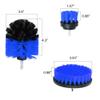 Mekas Solutions Drillbrush Tub Shower Bathroom Surfaces Tile Brush Power Grout Scrub Clean Scrubber wheel Cleaning Kit 3pcs view 4