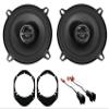 Pair ALPINE S-S50 170 Watt 5.25" 5 1/4" Speakers Bundle With METRA 72-5600 Wire Connector & METRA 82-5600 5.25" To 6 x 8" Speaker Brackets Compatible With 01-05 Ford Explorer Sport Trac (3 item) view 1