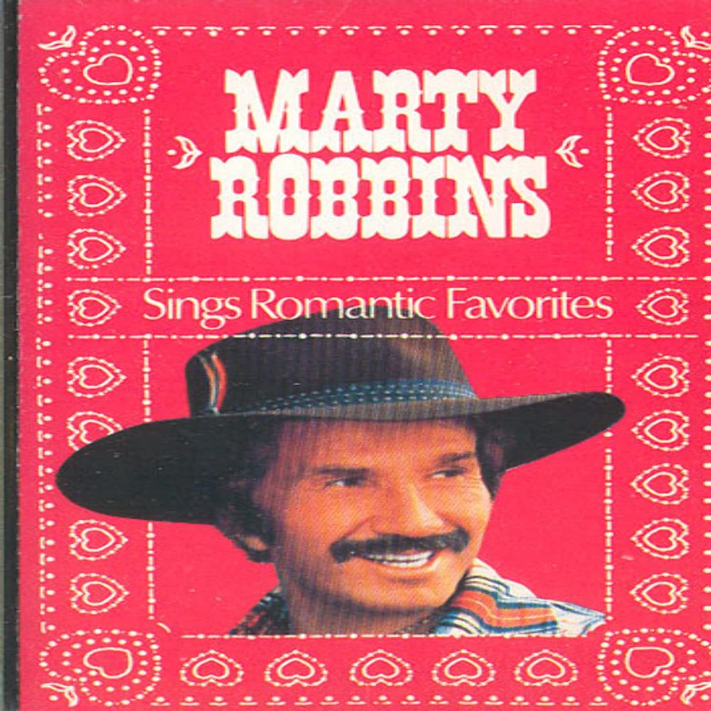 MARTY ROBBINS: Romantic Favorites Cassette Tape