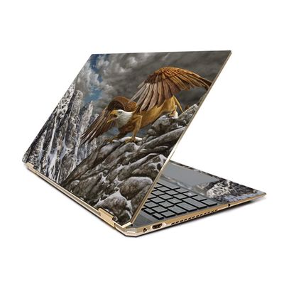 MightySkins Skin Compatible with HP Spectre x360 15.6" Gem-Cut (2019) - Before The Storm | Protective, Durable, and Unique Vinyl Decal wrap Cover | Easy to Apply| Made in The USA