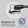 Kensington Keyed Dual Head Cable Lock for Surface Pro and Surface Go (K66646WW) view 3