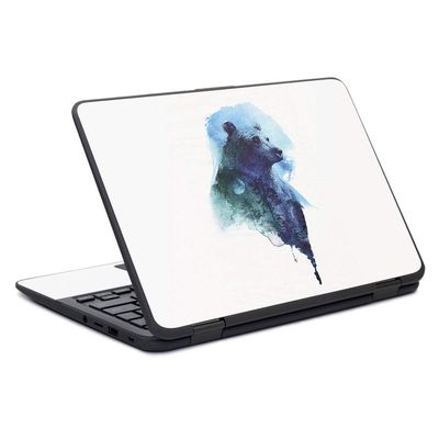MightySkins Skin Compatible with HP Chromebook x360 11" G11 (2017) - Spirit Bear | Protective, Durable, and Unique Vinyl Decal wrap Cover | Easy to Apply, Remove, and Change Styles | Made in The USA