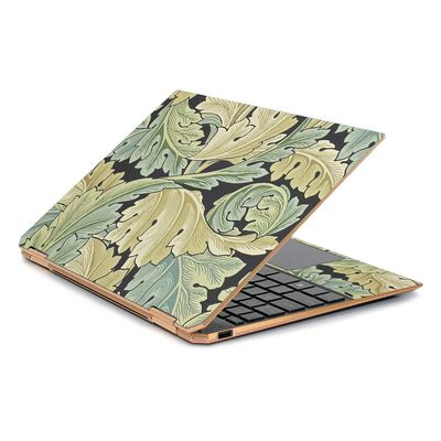 MightySkins Skin Compatible with HP Spectre x360 13.3" Gem-Cut (2019) - Acanthus | Protective, Durable, and Unique Vinyl Decal wrap Cover | Easy to Apply, Remove, and Change Styles | Made in The USA