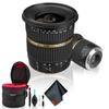 Tamron SP AF 10-24mm f / 3.5-4.5 DI II Zoom Lens for Canon DSLR Cameras (International Model) - Deluxe Bundle view 1