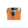 Contax T2 Case, BolinUS Handmade Genuine Real Leather Half Camera Case Bag Cover for Contax T2 Camera With Hand Strap (Yellow) view 1