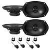 Metra 72-6512 Speaker Harness Connector for Chrysler Vehicles 90-07withCherokee Bundle with Pair Alpine S-S69 260 Watt 6x9 Coaxial 2-Way Car Audio Speakers view 1